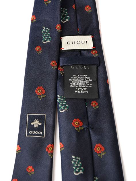 gucci floral tie|gucci tie snake.